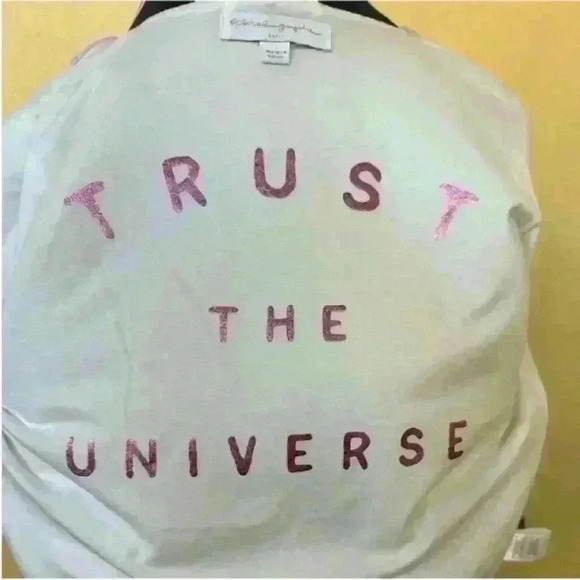 Spiritual Gangster " Trust The Universe" Sherpa
Bomber Jacket Women's Small NWOT - Picture 11 of 13